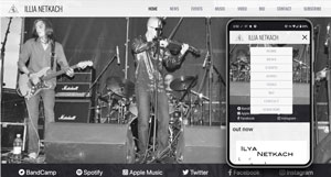 Musicians website thumbnail